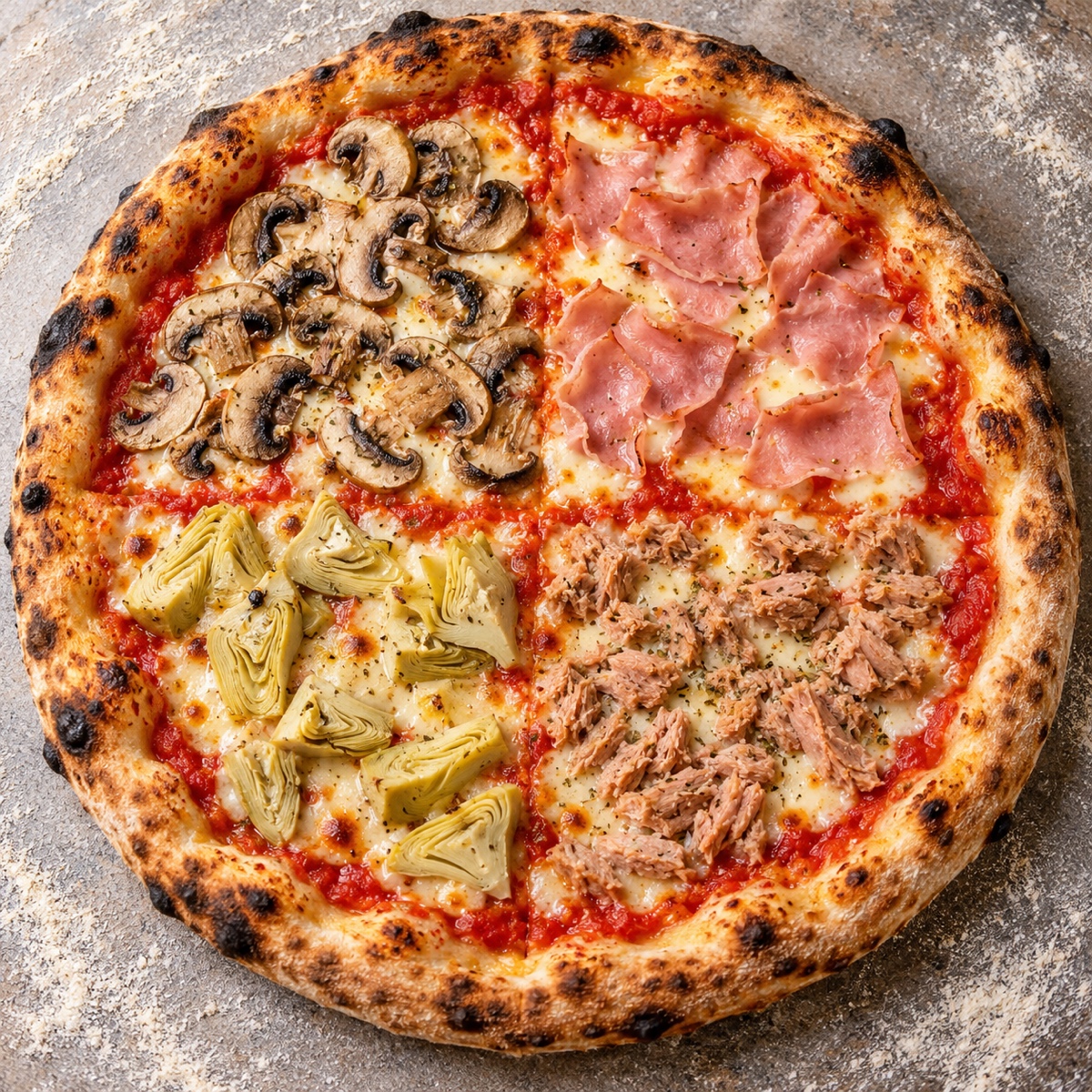 Pizza Quattro Stagioni